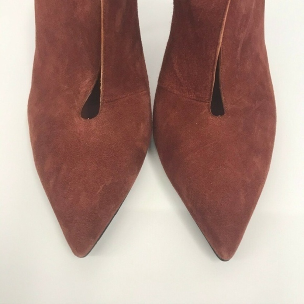 Roberto Cavalli Suede Python Sculptural Shoes 41 - image 5